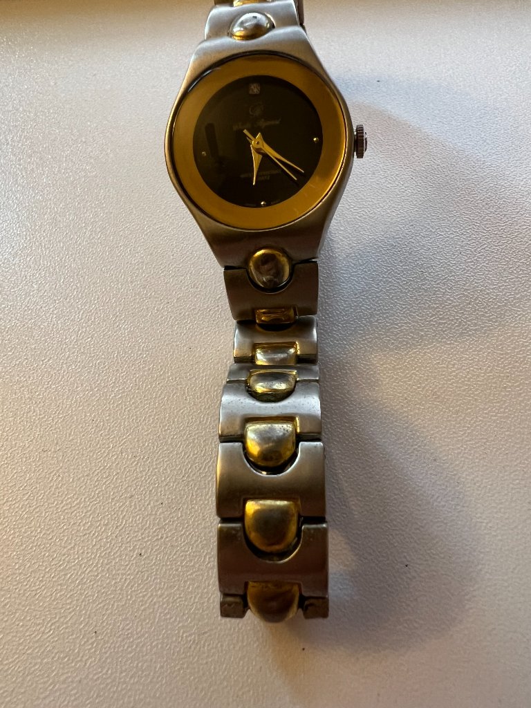 Charles Raymond Twotone Stainless Steel Watch Japan Quartz Movement